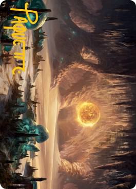 Plains (265) Art Card (Gold-Stamped Signature) [Art Series: Adventures in the Forgotten Realms] 63