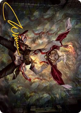 Delina, Wild Mage Art Card (Gold-Stamped Signature) [Art Series: Adventures in the Forgotten Realms] 31