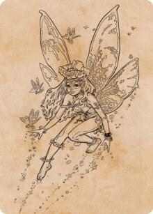 Pixie Guide (Showcase) Art Card [Art Series: Adventures in the Forgotten Realms] 78