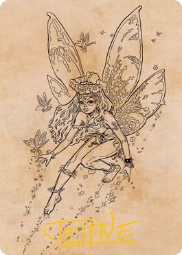 Pixie Guide (Showcase) Art Card (Gold-Stamped Signature) [Art Series: Adventures in the Forgotten Realms] 78