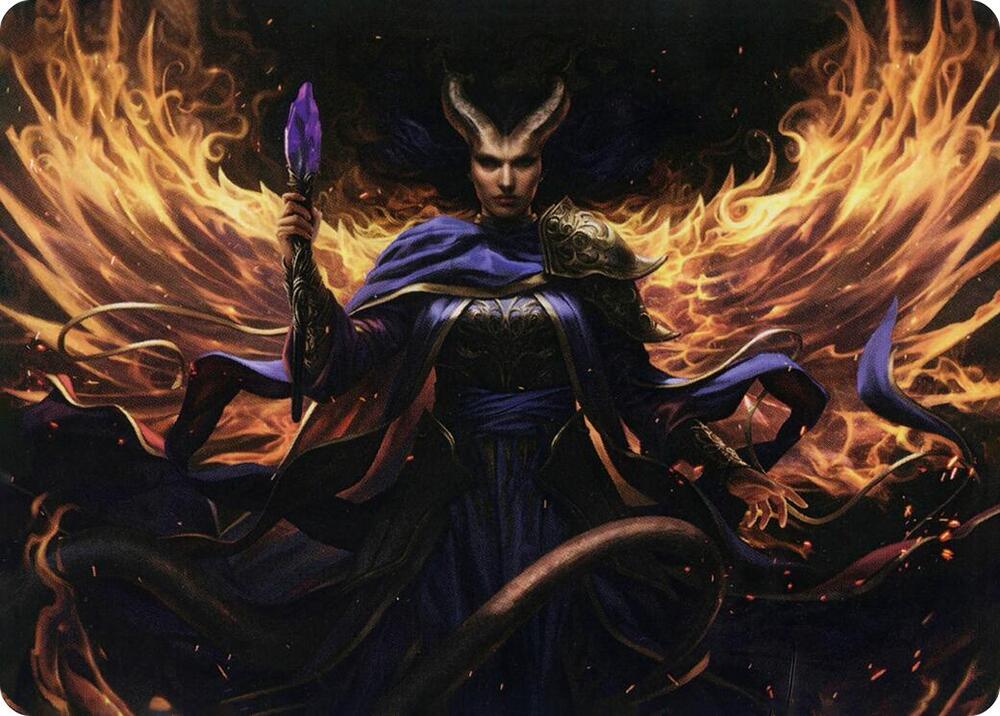 Farideh, Devil's Chosen Art Card [Art Series: Adventures in the Forgotten Realms] 32