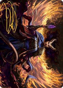 Farideh, Devil's Chosen Art Card (Gold-Stamped Signature) [Art Series: Adventures in the Forgotten Realms] 32
