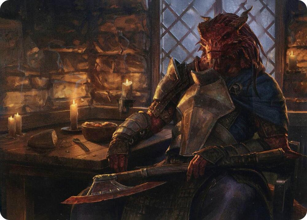 Jaded Sell-Sword Art Card [Art Series: Adventures in the Forgotten Realms] 47