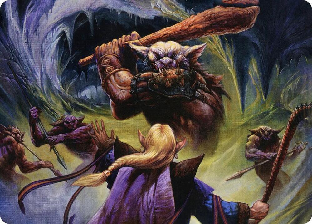 Den of the Bugbear (34/81) Art Card [Art Series: Adventures in the Forgotten Realms] 34