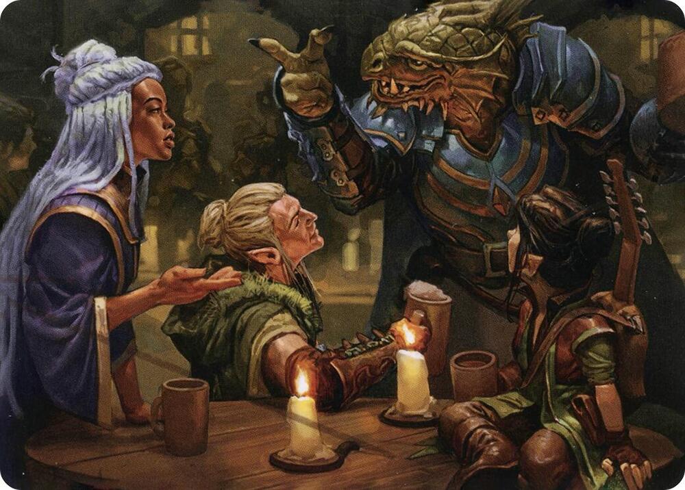 You Meet in a Tavern Art Card [Art Series: Adventures in the Forgotten Realms] 49