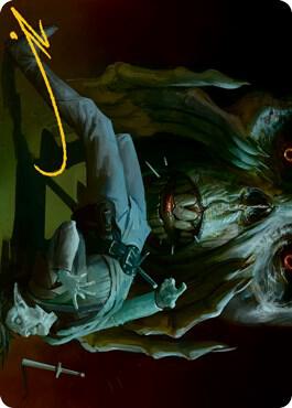 Power Word Kill Art Card (Gold-Stamped Signature) [Art Series: Adventures in the Forgotten Realms] 35