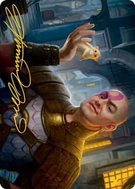 Minsc, Beloved Ranger Art Card (Gold-Stamped Signature) [Art Series: Adventures in the Forgotten Realms] 33