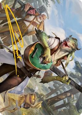 Wandering Troubadour Art Card (Gold-Stamped Signature) [Art Series: Adventures in the Forgotten Realms] 64