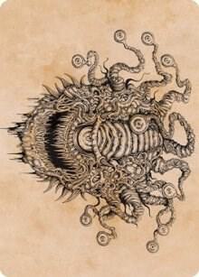 Baleful Beholder (Showcase) Art Card [Art Series: Adventures in the Forgotten Realms] 68