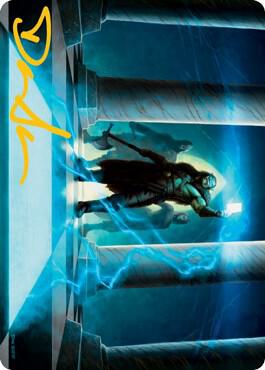 Sudden Insight Art Card (Gold-Stamped Signature) [Art Series: Adventures in the Forgotten Realms] 39