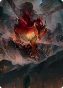 Red Dragon Art Card [Art Series: Adventures in the Forgotten Realms] 81