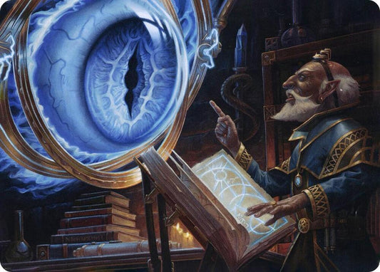 Contact Other Plane Art Card [Art Series: Adventures in the Forgotten Realms] 37