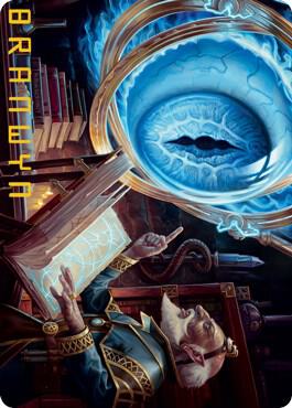Contact Other Plane Art Card (Gold-Stamped Signature) [Art Series: Adventures in the Forgotten Realms] 37