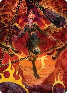 Zariel, Archduke of Avernus Art Card [Art Series: Adventures in the Forgotten Realms] 77
