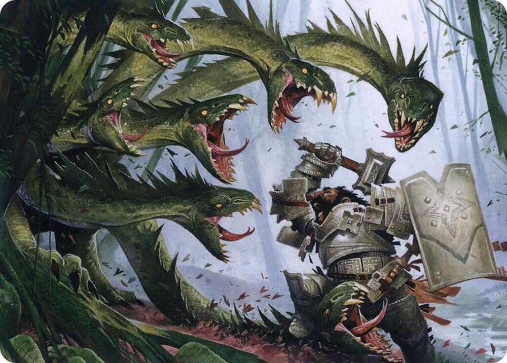 Lair of the Hydra Art Card [Art Series: Adventures in the Forgotten Realms] 67
