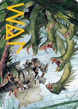 Lair of the Hydra Art Card (Gold-Stamped Signature) [Art Series: Adventures in the Forgotten Realms] 67