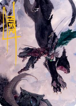 Drizzt Do'Urden Art Card (Gold-Stamped Signature) [Art Series: Adventures in the Forgotten Realms] 52