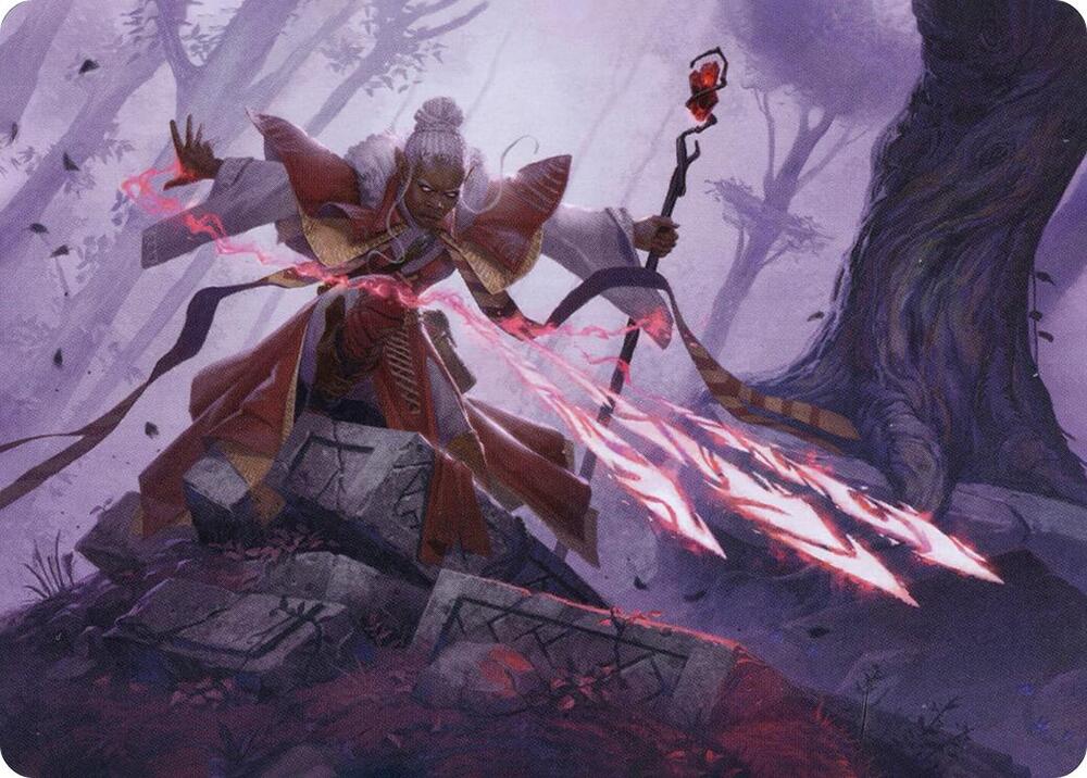 Magic Missile Art Card [Art Series: Adventures in the Forgotten Realms] 48
