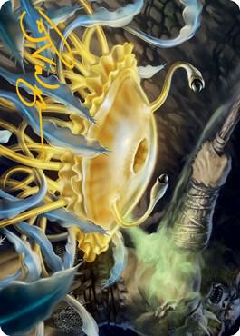 Flumph Art Card (Gold-Stamped Signature) [Art Series: Adventures in the Forgotten Realms] 12
