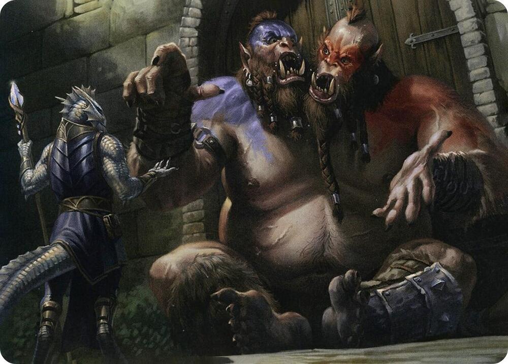 Ettin Art Card [Art Series: Adventures in the Forgotten Realms] 13