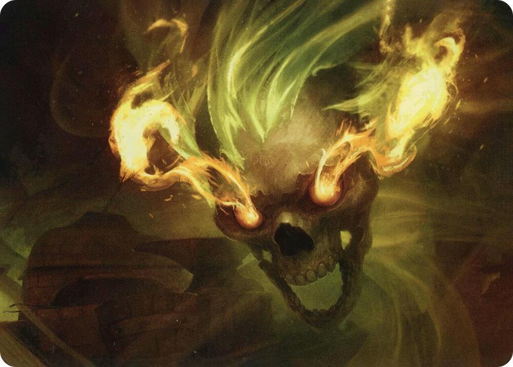Flameskull Art Card [Art Series: Adventures in the Forgotten Realms] 14