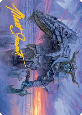 Frost Giant Art Card (Gold-Stamped Signature) [Art Series: Adventures in the Forgotten Realms] 5