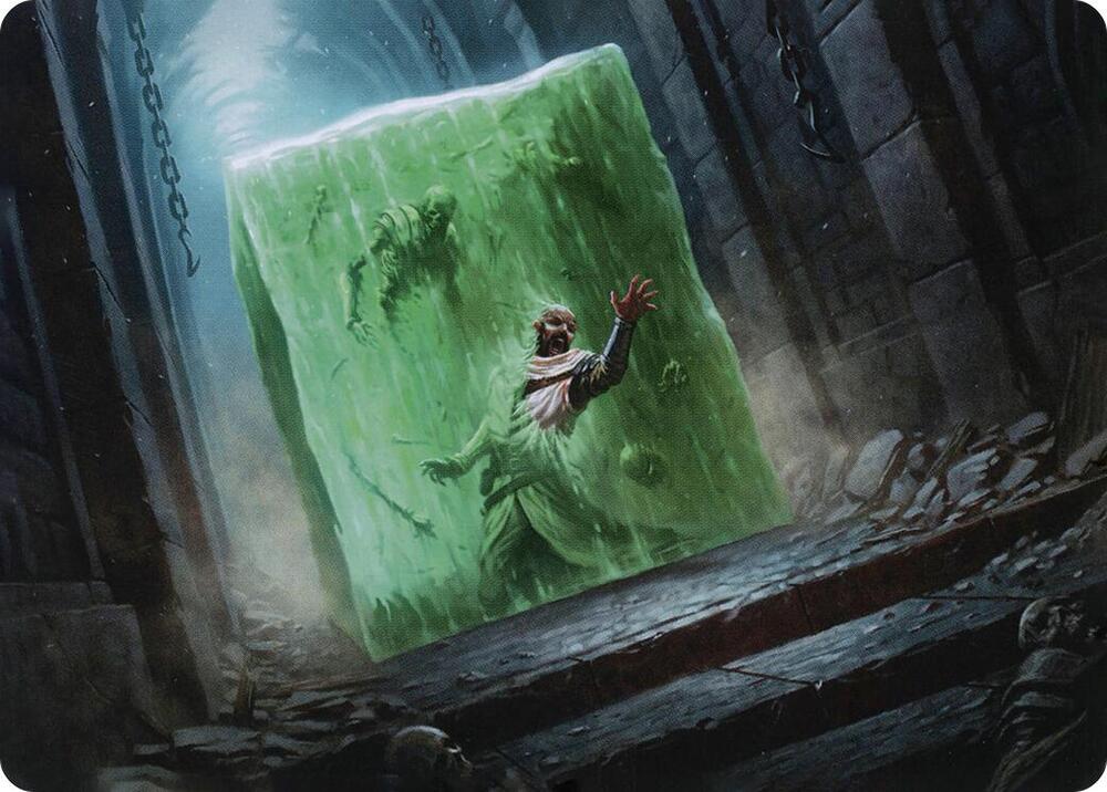 Gelatinous Cube Art Card [Art Series: Adventures in the Forgotten Realms] 7