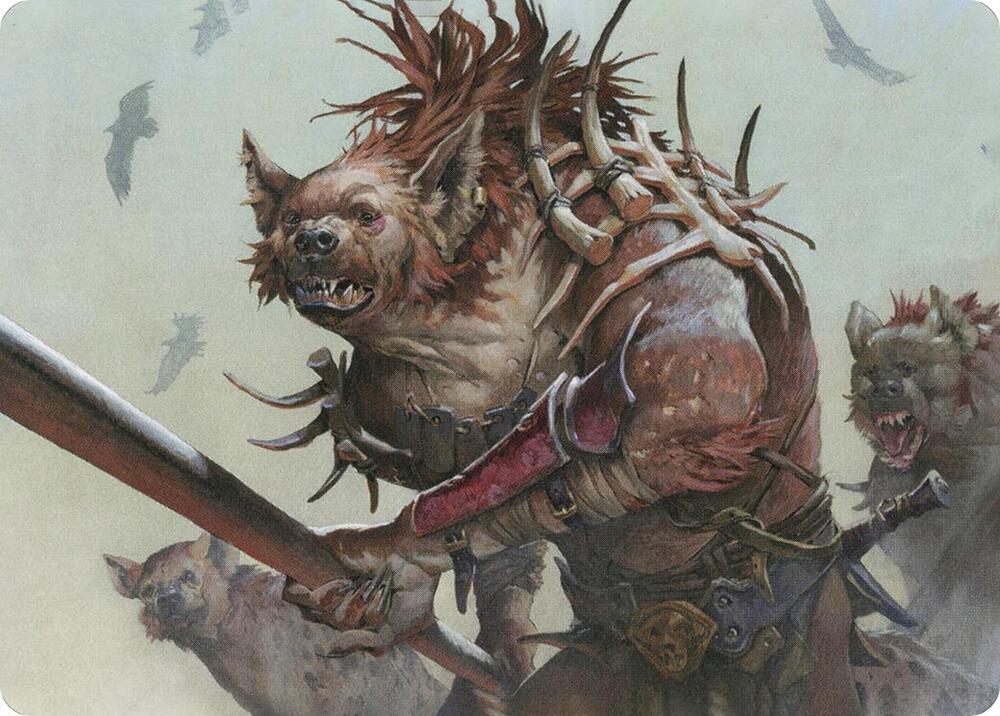 Gnoll Art Card [Art Series: Adventures in the Forgotten Realms] 11