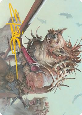 Gnoll Art Card (Gold-Stamped Signature) [Art Series: Adventures in the Forgotten Realms] 11