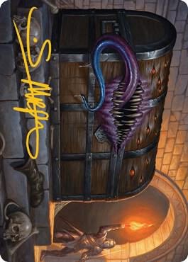 Mimic Art Card (Gold-Stamped Signature) [Art Series: Adventures in the Forgotten Realms] 27