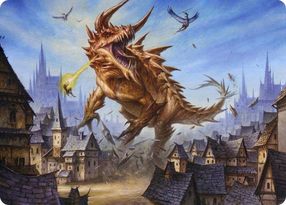 Tarrasque Art Card [Art Series: Adventures in the Forgotten Realms] 19