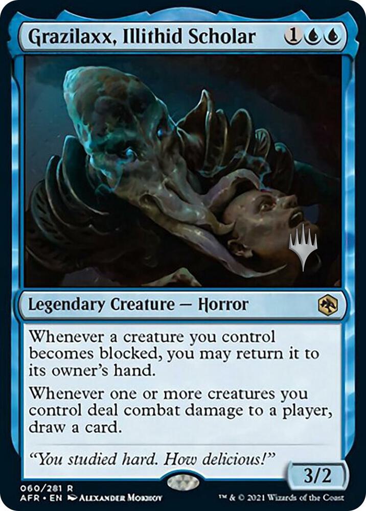 Grazilaxx, Illithid Scholar [Promo Pack: Adventures in the Forgotten Realms] 60