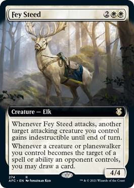 Fey Steed (Extended Art) [Commander: Adventures in the Forgotten Realms] 274