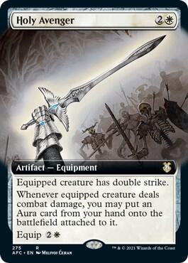 Holy Avenger (Extended Art) [Commander: Adventures in the Forgotten Realms] 275