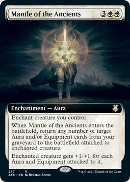 Mantle of the Ancients (Extended Art) [Commander: Adventures in the Forgotten Realms] 277