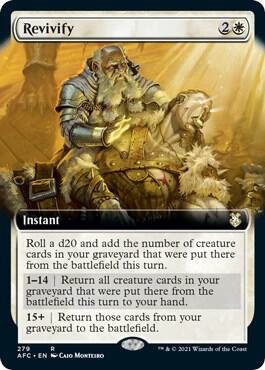 Revivify (Extended Art) [Commander: Adventures in the Forgotten Realms] 279