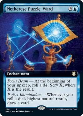 Netherese Puzzle-Ward (Extended Art) [Commander: Adventures in the Forgotten Realms] 286