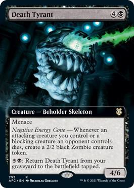 Death Tyrant (Extended Art) [Commander: Adventures in the Forgotten Realms] 292