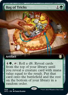 Bag of Tricks (Extended Art) [Commander: Adventures in the Forgotten Realms] 306