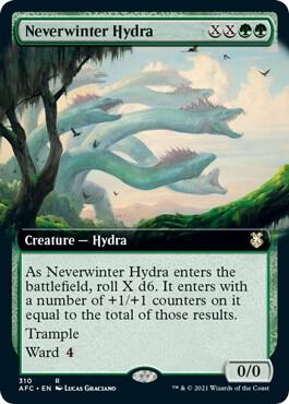 Neverwinter Hydra (Extended Art) [Commander: Adventures in the Forgotten Realms] 310