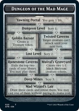 Dungeon of the Mad Mage // Lost Mine of Phandelver Double-Sided Token [Adventures in the Forgotten Realms] 20 // 21