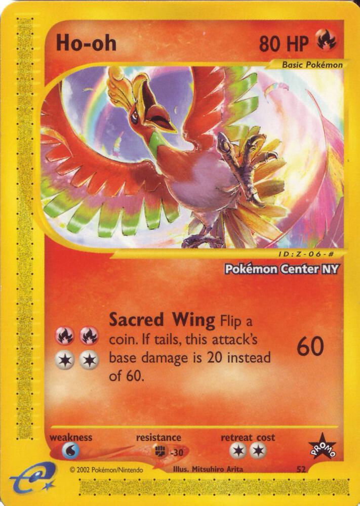 Ho-oh [Pokemon Center NY] [WoTC Promo] 52/53