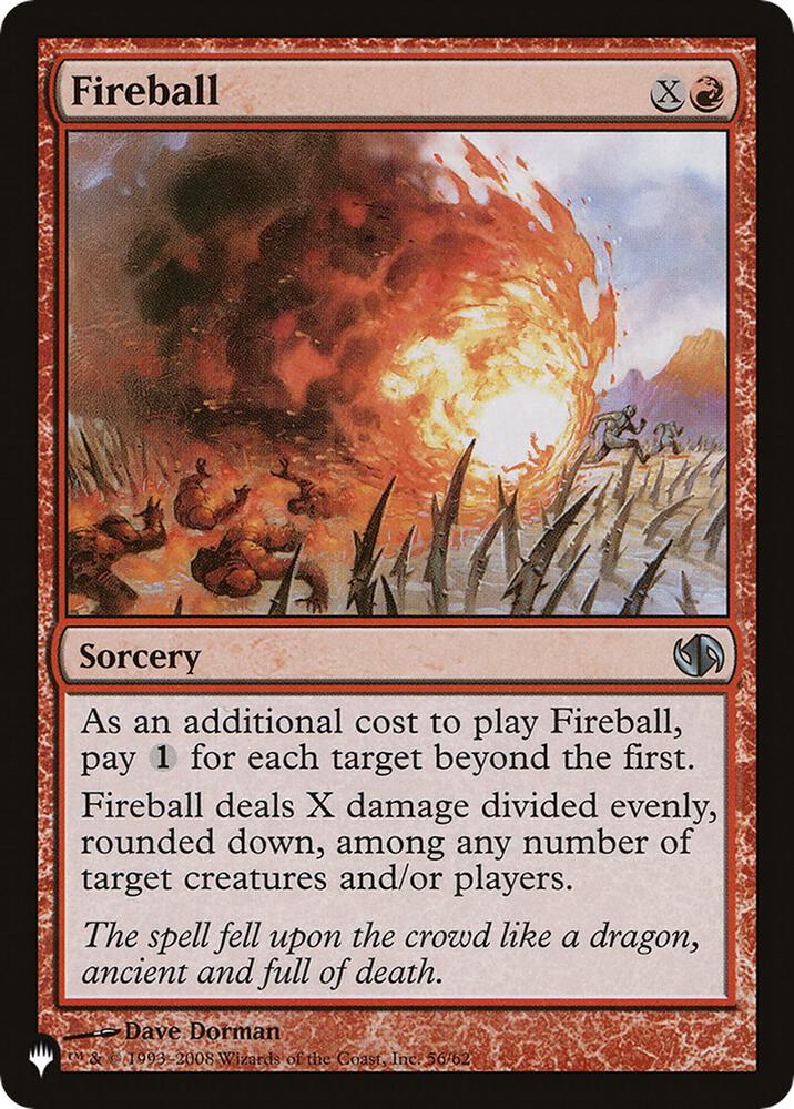 Fireball (DD2) [The List Reprints] 56/62