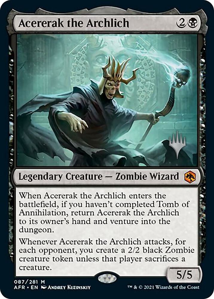 Acererak the Archlich [Promo Pack: Adventures in the Forgotten Realms] 87