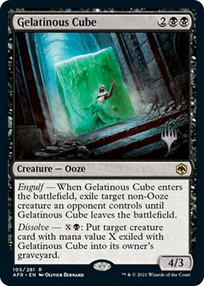 Gelatinous Cube [Promo Pack: Adventures in the Forgotten Realms] 105