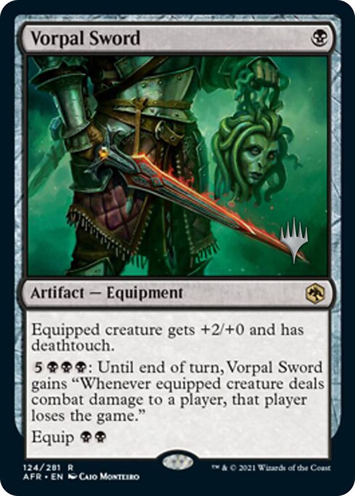 Vorpal Sword [Promo Pack: Adventures in the Forgotten Realms] 124