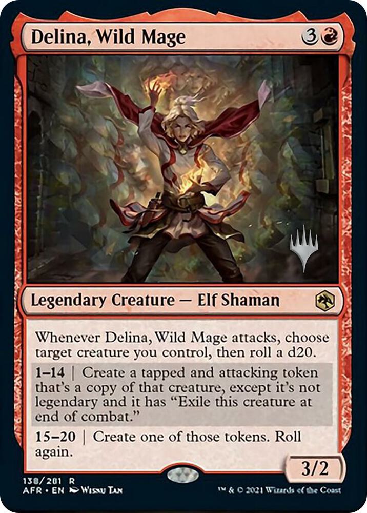 Delina, Wild Mage [Promo Pack: Adventures in the Forgotten Realms] 138