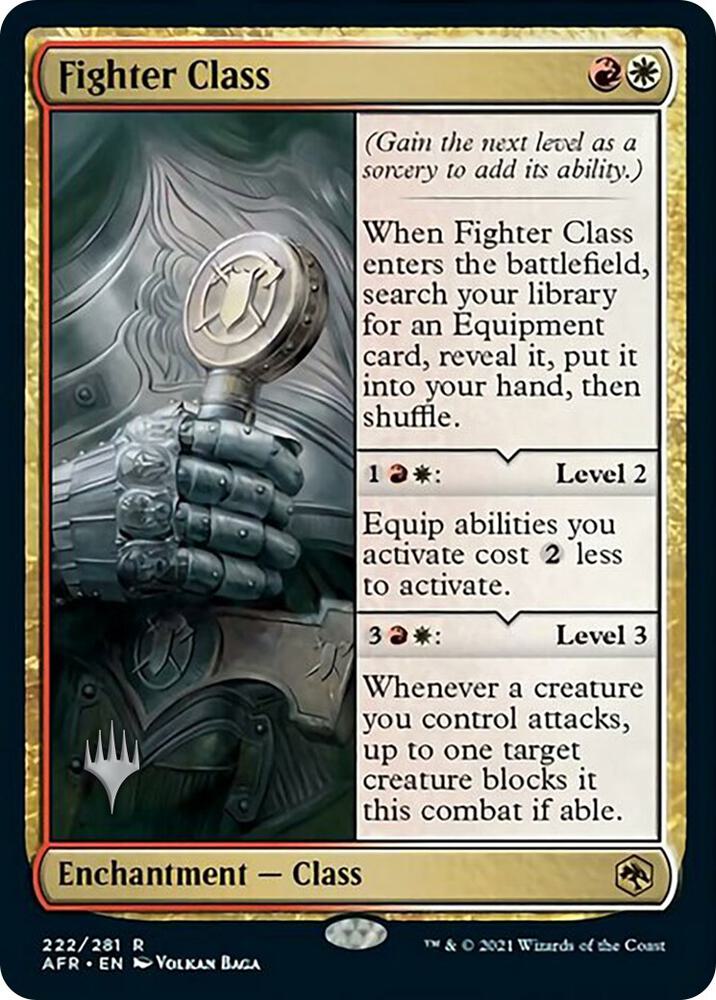 Fighter Class [Promo Pack: Adventures in the Forgotten Realms] 222