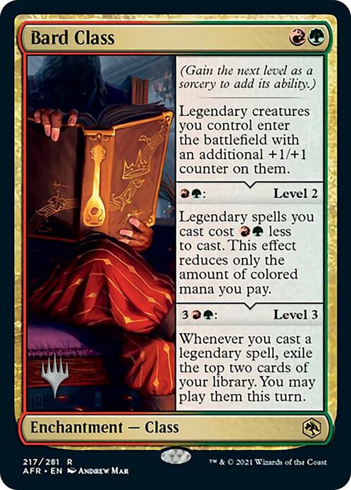 Bard Class [Promo Pack: Adventures in the Forgotten Realms] 217