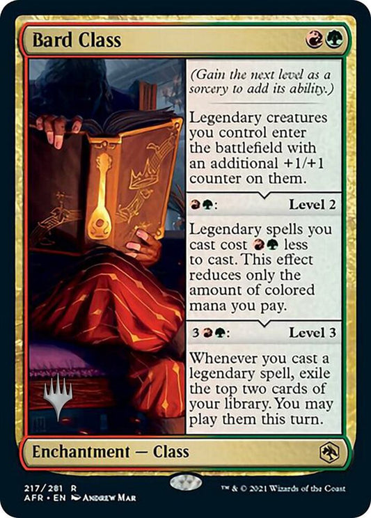Bard Class [Promo Pack: Adventures in the Forgotten Realms] 217